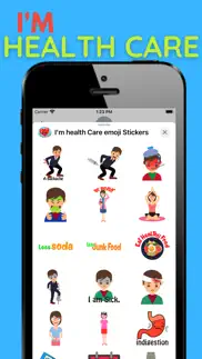 i'm health care emoji stickers iphone screenshot 3