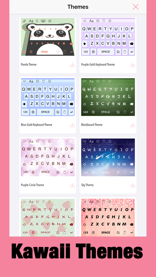 #6. Color Fonts Keyboard: Cute Bio (iOS) By: Cool GamApp Limited