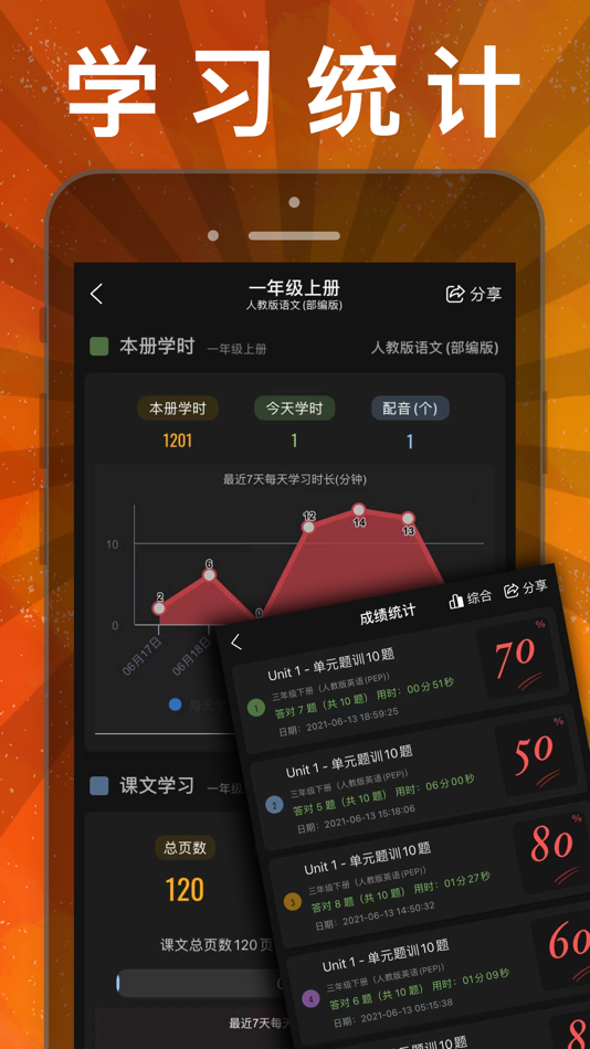 #9. 小学语文 -人教版教材课本同步学点读机app (iOS) بواسطة: JIAN HOU
