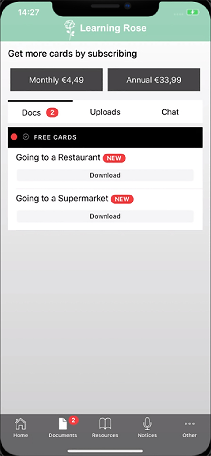 Learning Rose Digital Cards