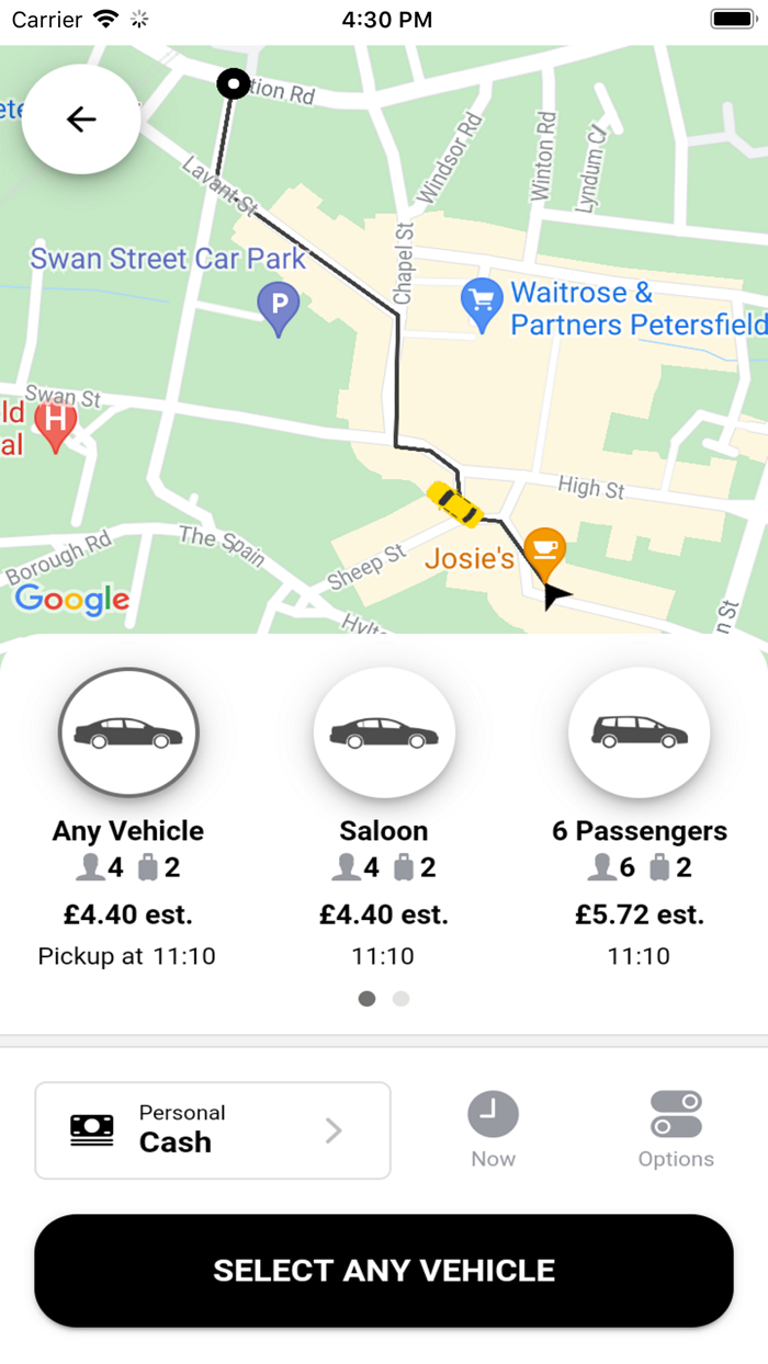 A2B Taxis Petersfield