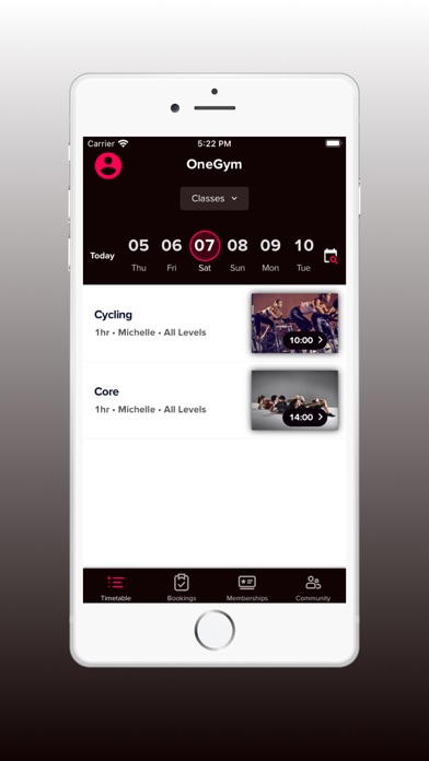 OneGym Screenshot