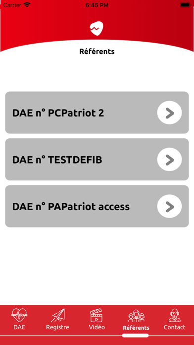 Défib.com Screenshot
