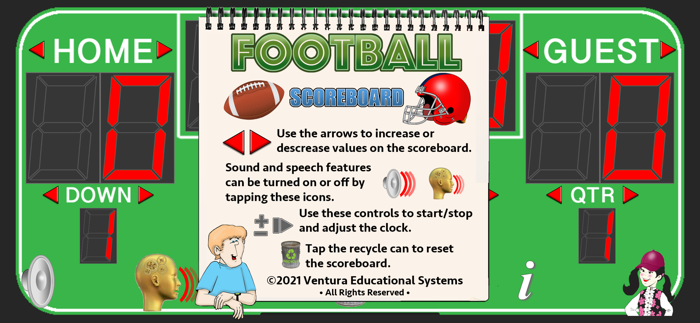 Football Scoreboard Deluxe