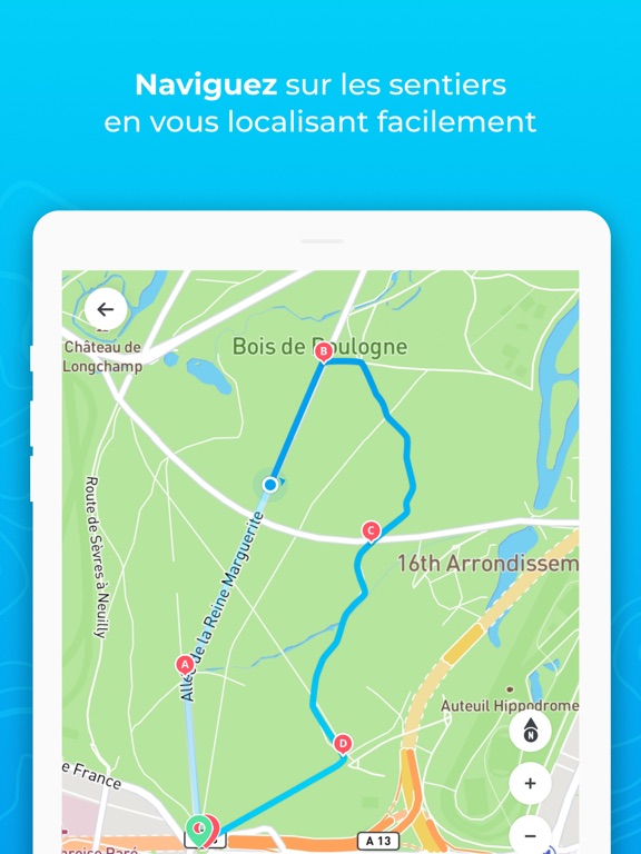 Screenshot #6 pour Helloways - GPS de randonnée