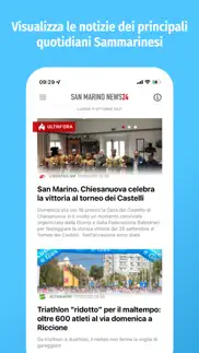 san marino news24 iphone screenshot 1