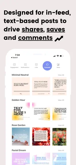 Game screenshot Kwote Templates for Canva apk