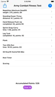 us army combat fitness - acft iphone screenshot 1