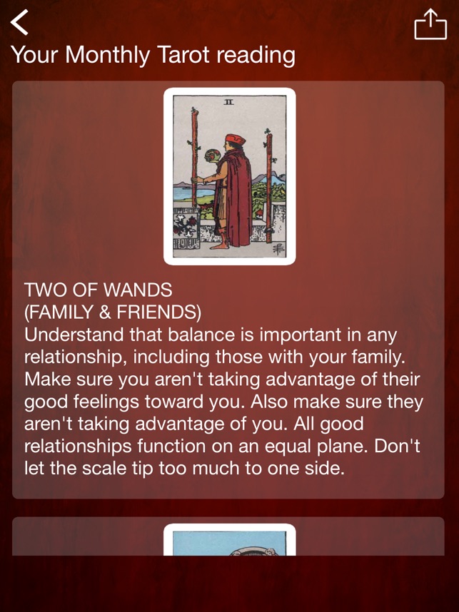 Tarot Card Reading Daily on App