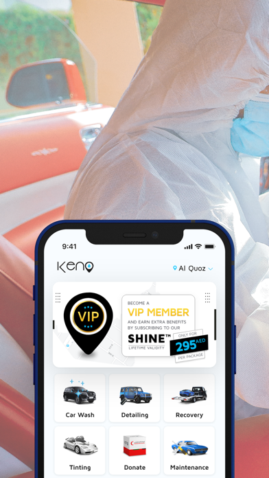Keno Car Wash Screenshot