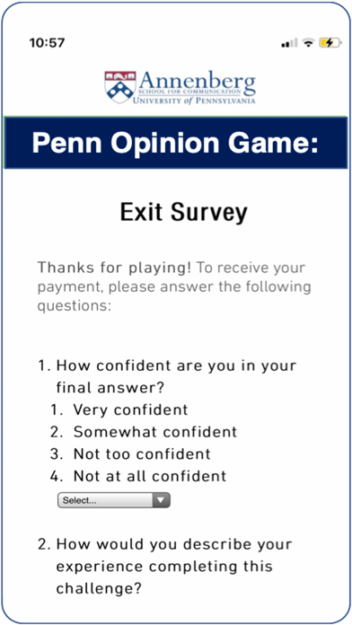 Opinion Game Screenshot