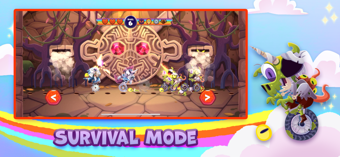 Unicorns on Unicycles