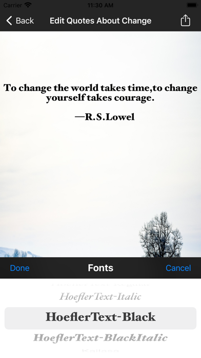 Quotes About Change Screenshot