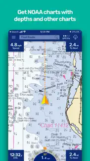 pro charts - marine navigation iphone screenshot 1