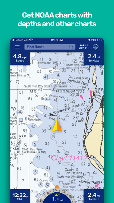 Screenshot #1 pour PRO CHARTS - Marine Navigation