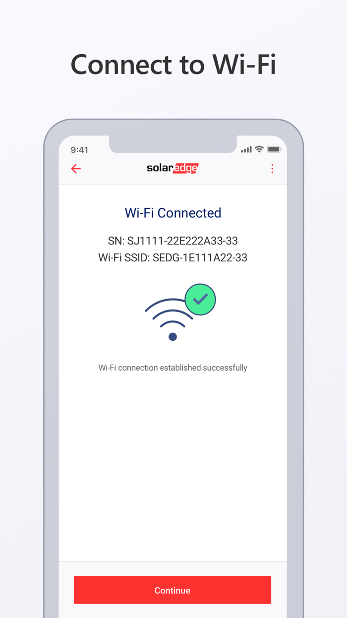 SolarEdge Inverter SetApp