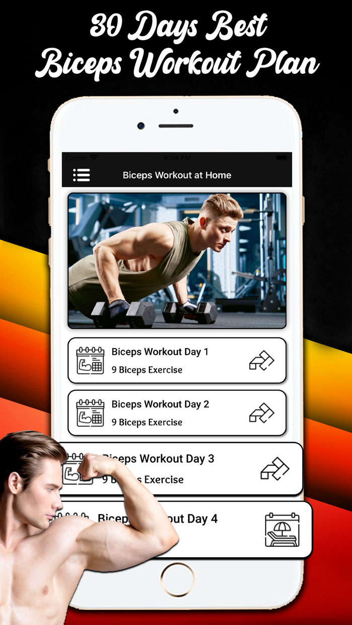 Biceps Workout at Home