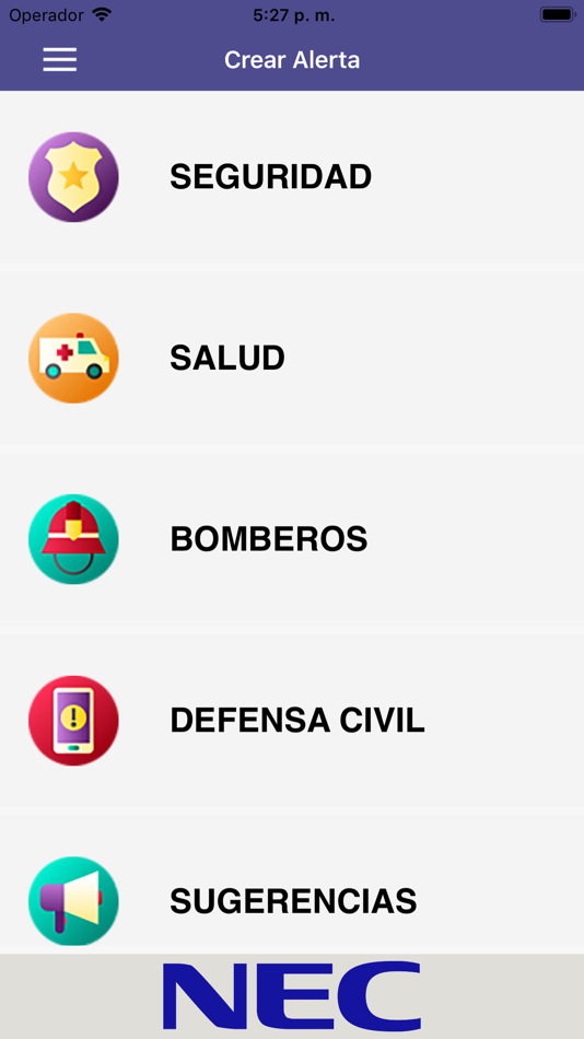 #3. NEC CCS (iOS) Podle: NEC Argentina S.A.