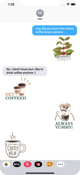 Game screenshot Coffee Puns Coffe Emojis hack