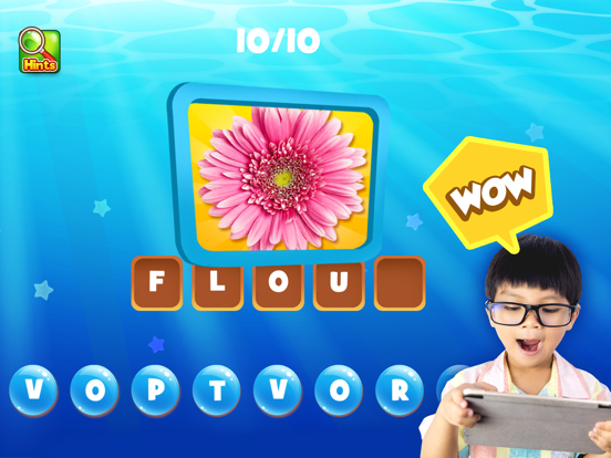 Kids Learning Puzzle Pic Game iPad screenshot