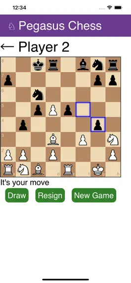 Game screenshot Pegasus Chess apk