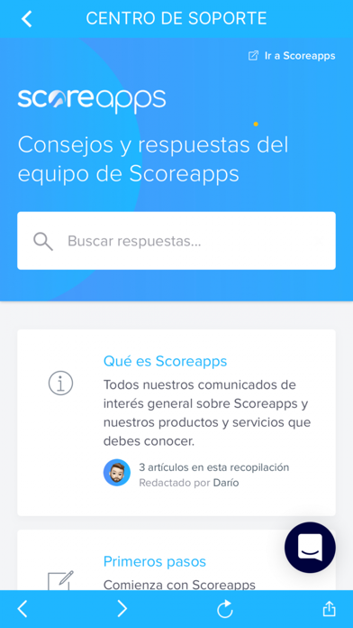 Scoreapps Connect Screenshot