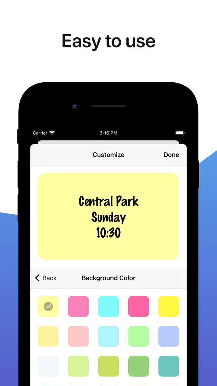 Noteit Widget Sticky Notes