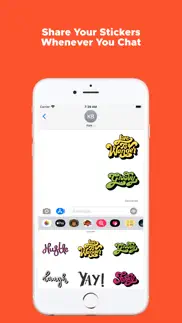 typography emojis iphone screenshot 3