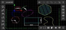Game screenshot UVCAD-CAD 2D Drawing Drafting mod apk