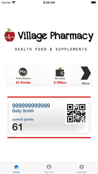 Village Pharmacy Rewards Screenshot