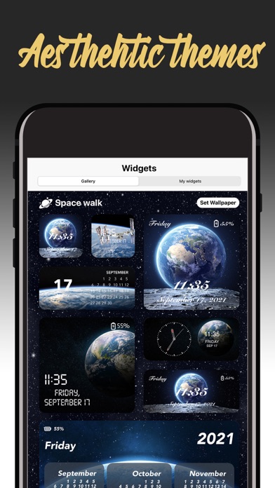 Screenshot #1 pour Live Widgets for iPad