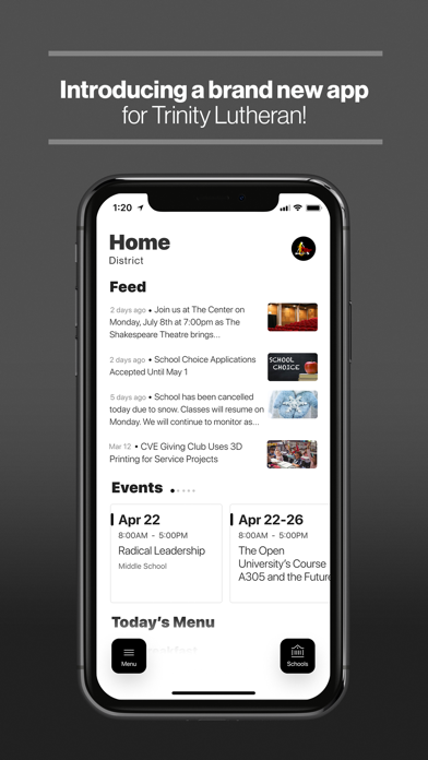 Trinity Lutheran School Alma Screenshot
