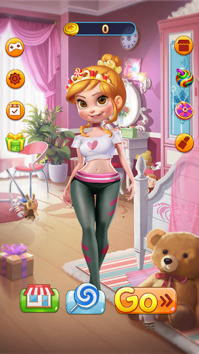 Princess dress up salon games Screenshot