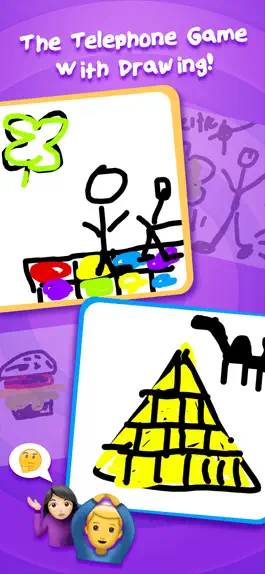 Game screenshot Pass It On! - Telephone Game apk