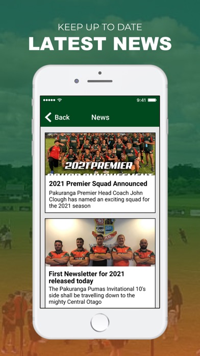 Screenshot #2 pour Pakuranga United Sports
