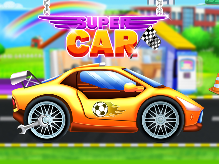 Car Shop Games - Kids Car Wash
