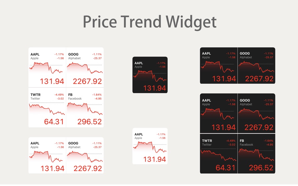#5. Financial Desktop Widgets (macOS) 由: 菁晶 王