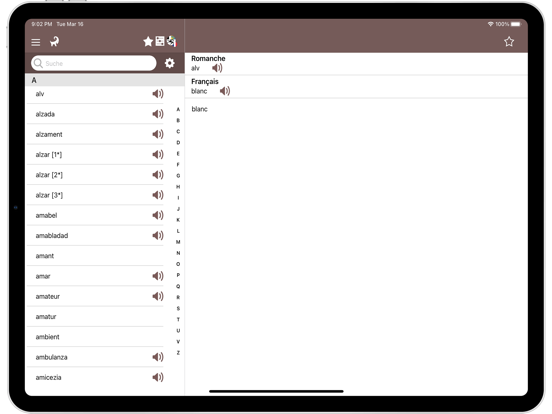 Screenshot #4 pour Dictionnaire Romanche Francais
