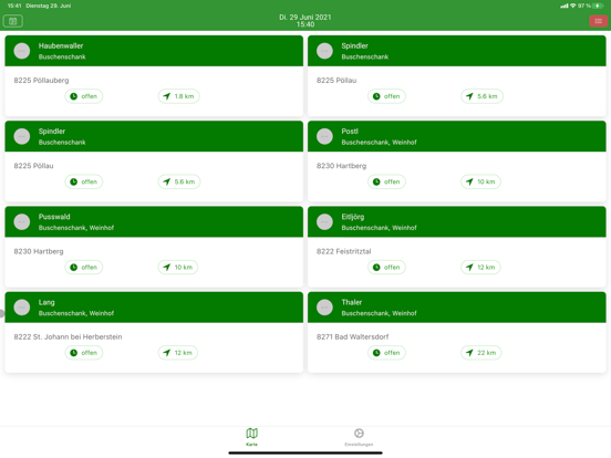 Screenshot #5 pour Buschenschank Kalender