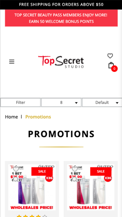 Screenshot 1 of Top Secret Studio App