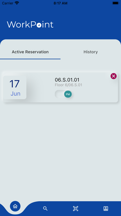 WorkPoint Mobile App Screenshot