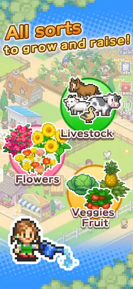 Game screenshot 8-Bit Farm apk