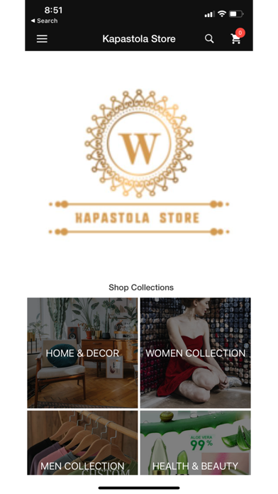 Kapastola Store Screenshot
