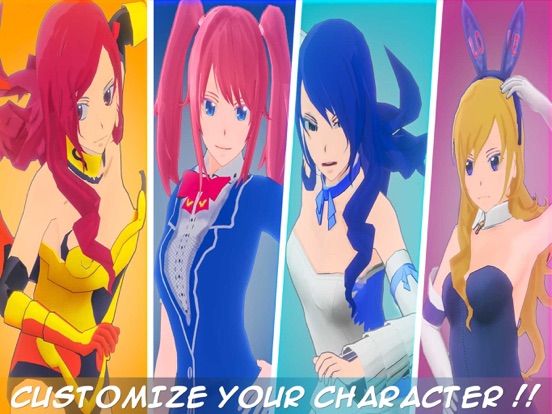 Sakura High School Girl Life iPad screenshot 5 - Games app