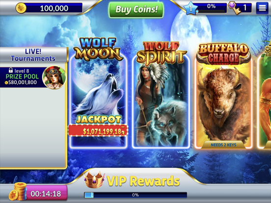 Screenshot #4 pour Wolf Bonus Casino -Vegas Slots