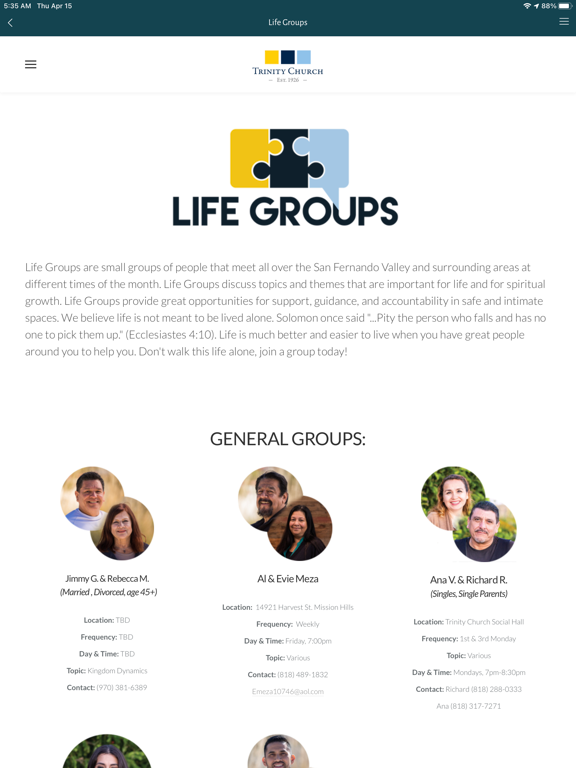 Screenshot #6 pour Trinity Church San Fernando