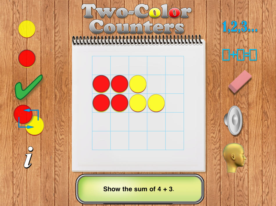 #3. Two-Color Counters (iOS) 由: Ventura Educational Systems