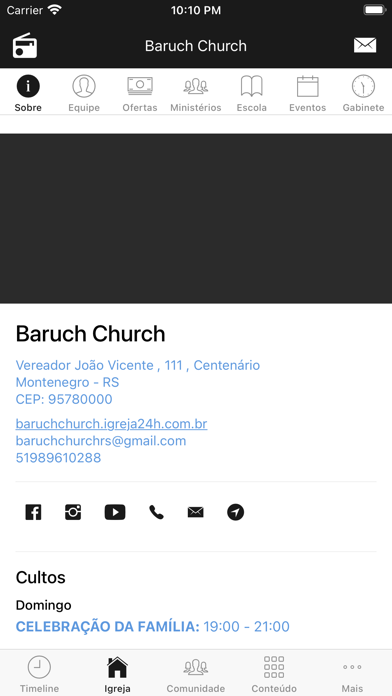 Baruch Church Screenshot