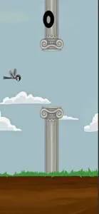 Sketchy Wings Flappy Stickman screenshot #2 for iPhone