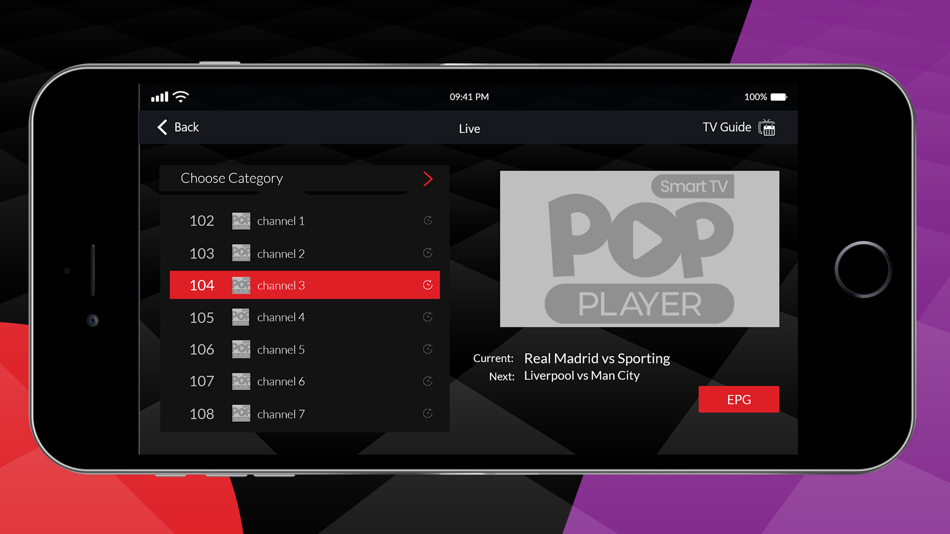 #5. POP-Player (iOS) 由: Yaser Moursi